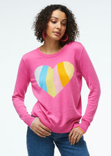 Pattern Heart Sweater